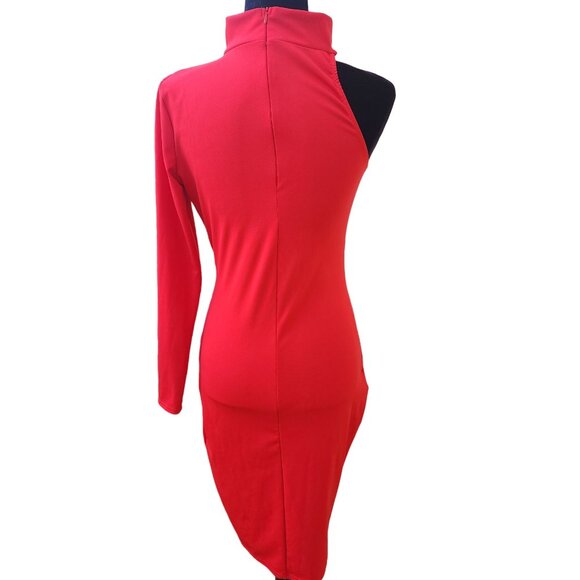 Luxury Designer Runway Evening Cocktail Party Prom Glamour Sexy Gown Dress - Picture 5 of 16